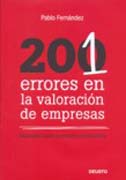 201 errores en valoraciones de empresas: diagnóstico para conocerlos y prevenirlos