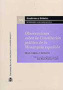 Observaciones sobre la constitución política de la monarquía española