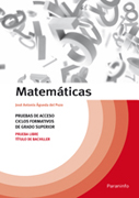 Temario matemáticas pruebas de acceso ciclos formativos grado superior