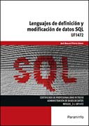 Lenguajes de definición y modificación de datos SQL