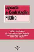 Legislación de contratación pública