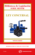 Ley concursal: (reformada por ley 38/2011, de 10 de octubre)