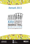 XXV Congreso Nacional de Marketing. Aemark 2013