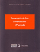 12a Jornada de Conservación de Arte Contemporaneo