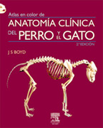 Atlas en color de anatomía clínica del perro y el gato