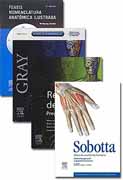 Lote anatomía Sobotta 5: Gray, anatomía para estudiantes. 2ª ed.; Gray, repaso de anatomía : preguntas y respuestas; Sobotta, atlas de anatomía humana, 23ª ed. 3 vols.; Nomenclatura anatómica ilustrada, 5ª ed.