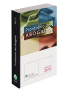 Prontuario del abogado: edición 2010