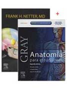 Lote anatomía 3: Gray, anatomía para estudiantes, 2ª ed.; Atlas de anatomía humana, 5ª ed.