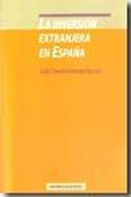 La inversión extrajera en España