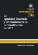 La igualdad ilustrada y revolucionaria en la Constitución de 1812