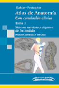 Atlas de anatomía: con correlación clínica t. 3 Sistema nervioso y órganos de los sentidos