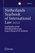 Netherlands Yearbook of International Law 2012